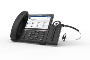 Matrix Integrated dect headset for business phones